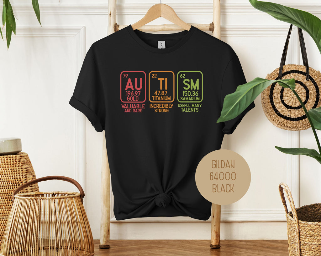 Autism Periodic Table Awareness Shirt-1