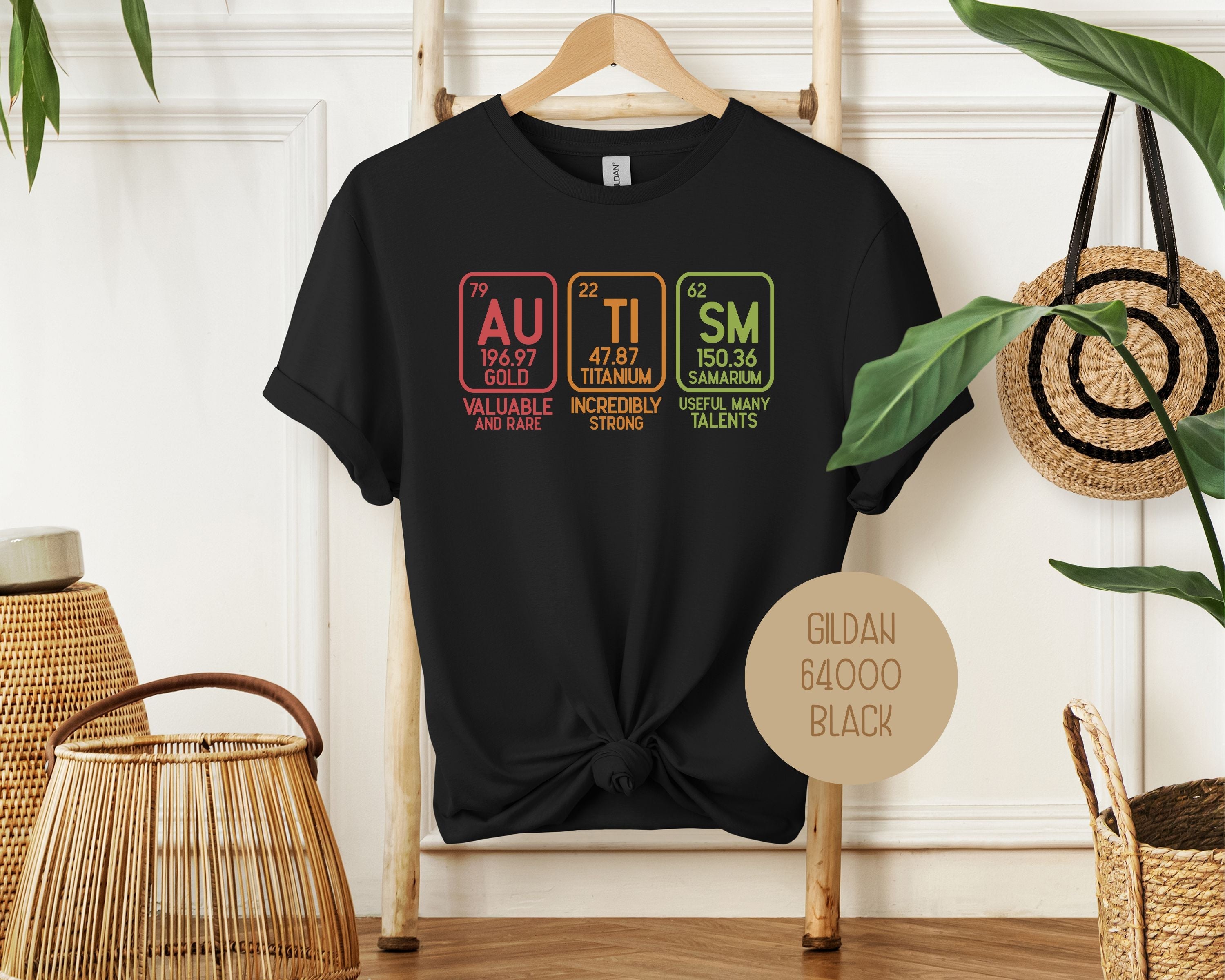 Autism Periodic Table Awareness Shirt-1