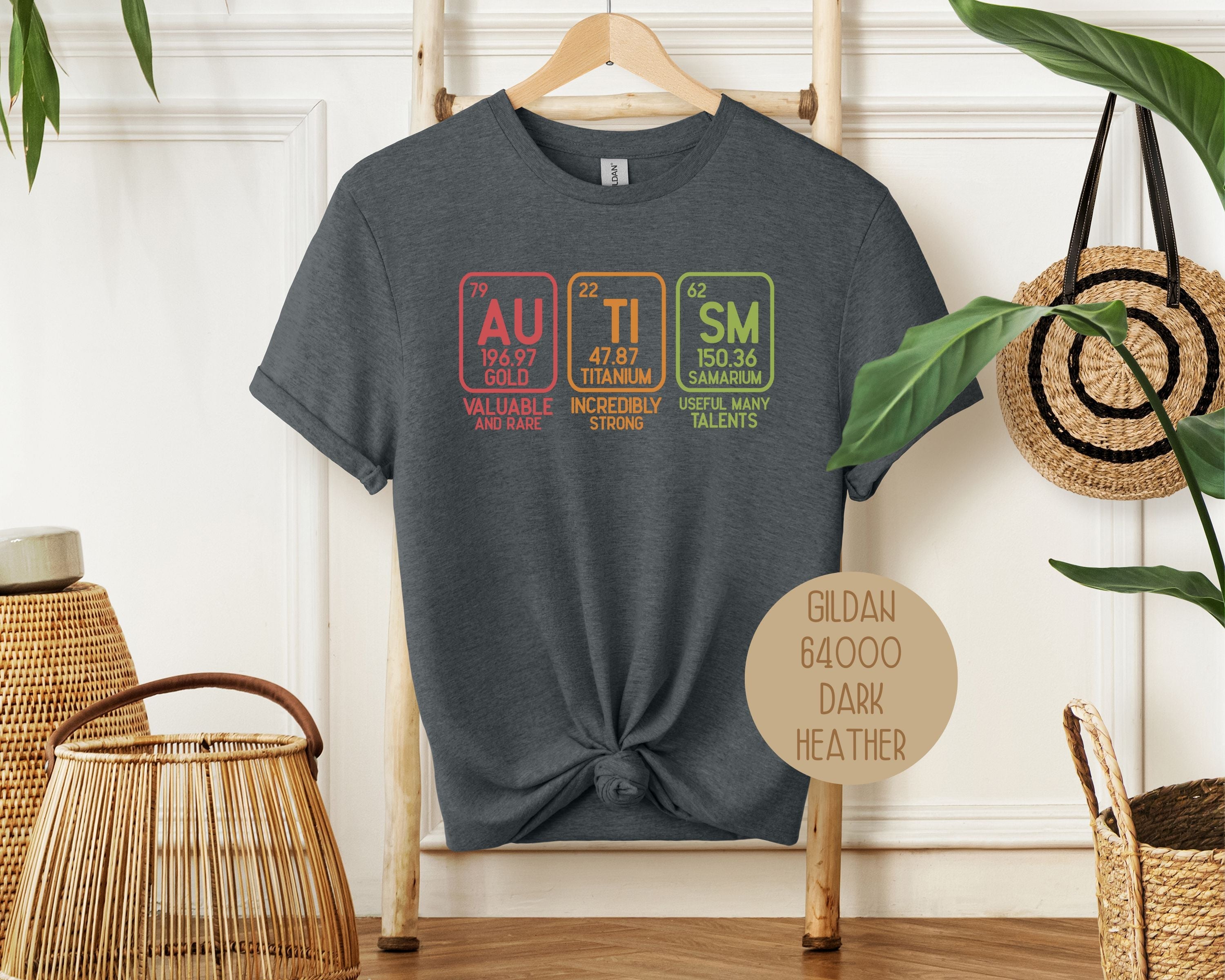 Autism Periodic Table Awareness Shirt-2