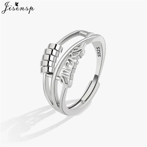Metal Beads Fidget Rings