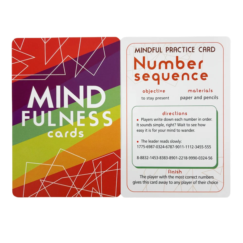 Mindfulness Therapy Card Game