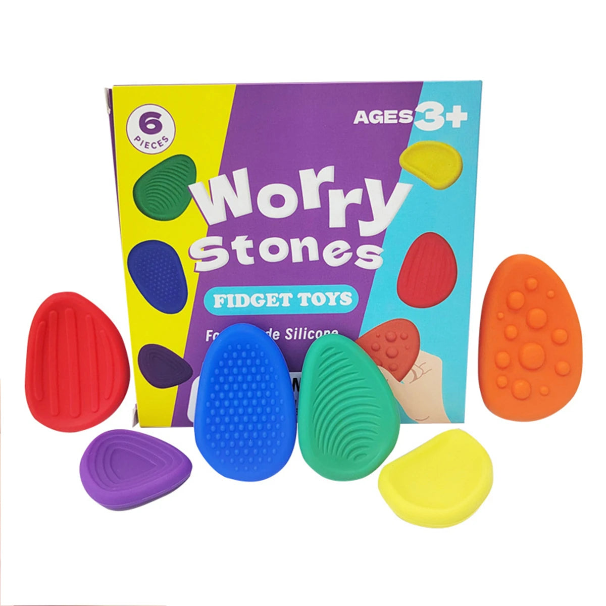 Worry Stones - Decompression and Calming Fidget Toys