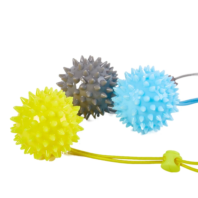 Spiky Massage Grip Ball With String