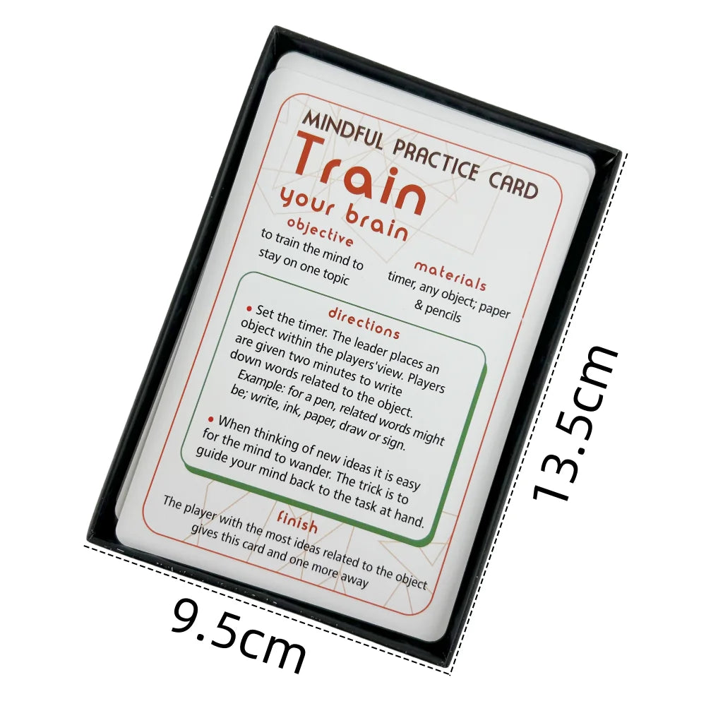 Mindfulness Therapy Card Game