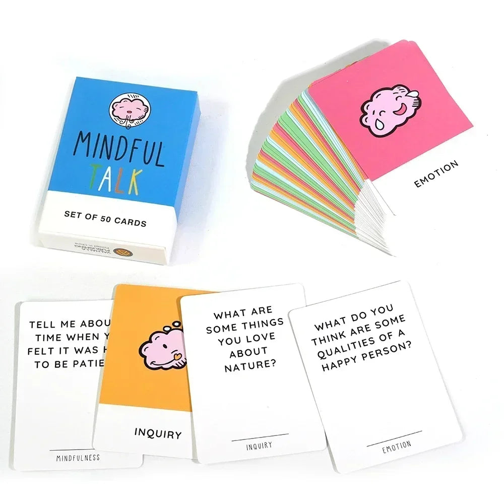 Mindfulness Talk Card Game - The School of Mindfulness Game