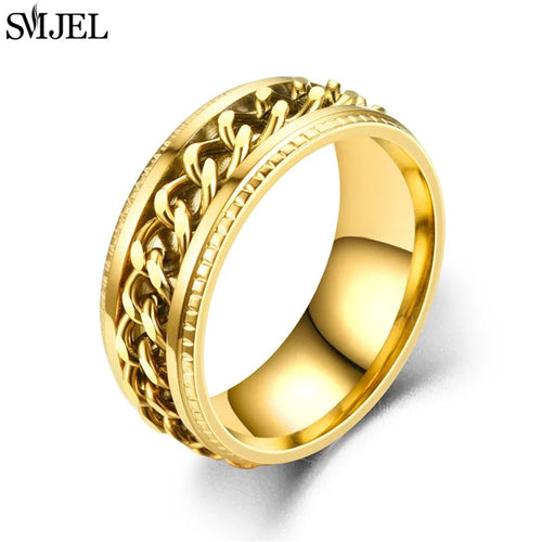Fidget Rotating Rings - Chain style