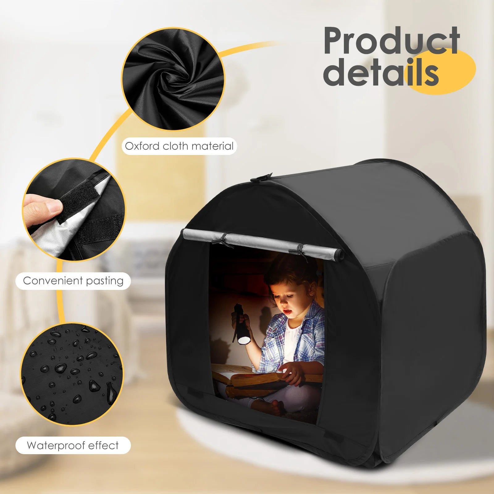 Sensory Tent - Foldable, Portable and Pop Up Tent