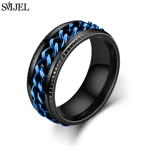Fidget Rotating Rings - Chain style