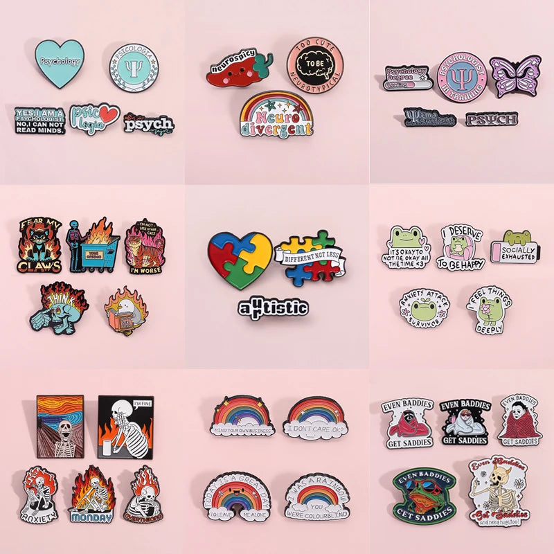Neurodivergence Awareness Pins