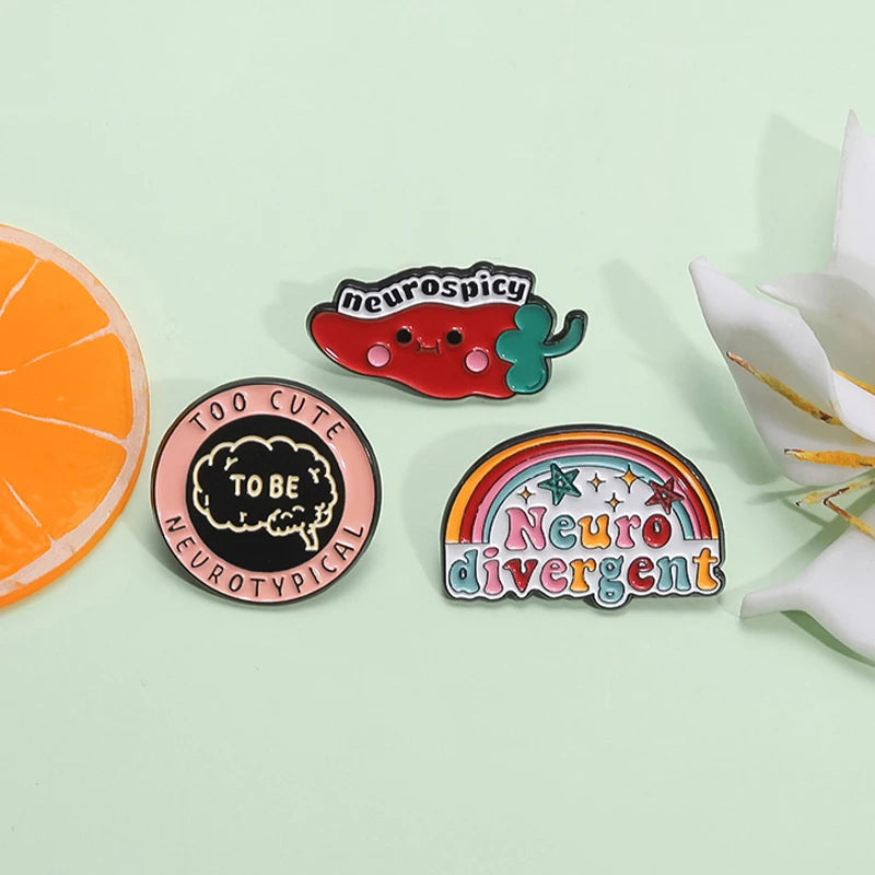 Neurodivergence Awareness Pins