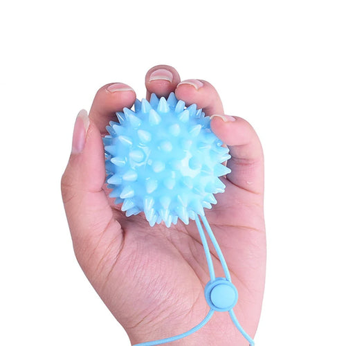 Spiky Massage Grip Ball With String