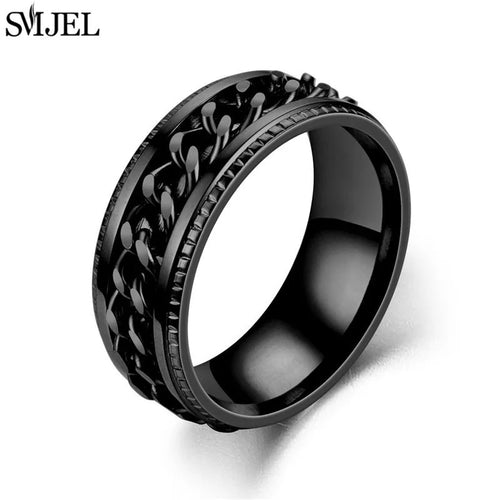 Fidget Rotating Rings - Chain style