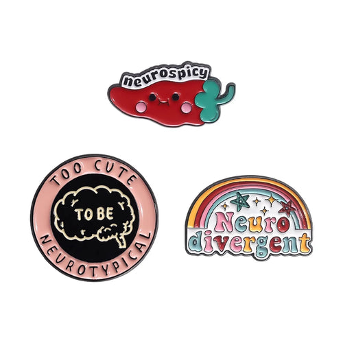 Neurodivergence Awareness Pins