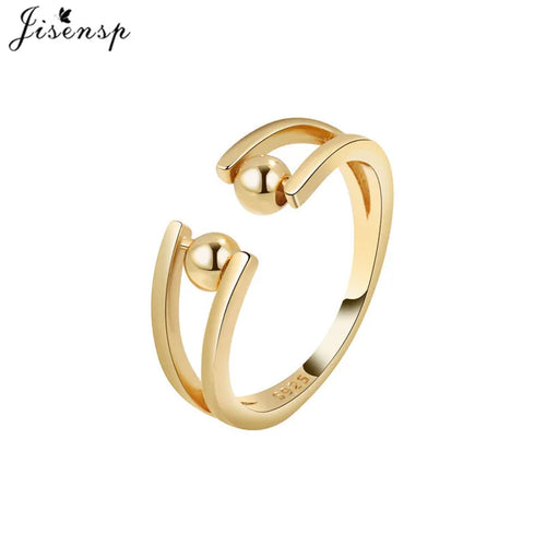 Metal Beads Fidget Rings
