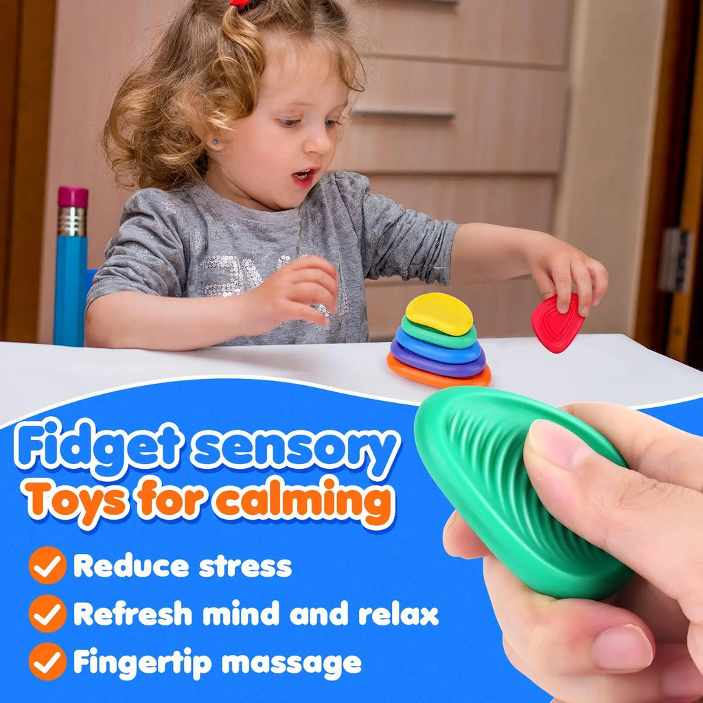 Worry Stones - Decompression and Calming Fidget Toys