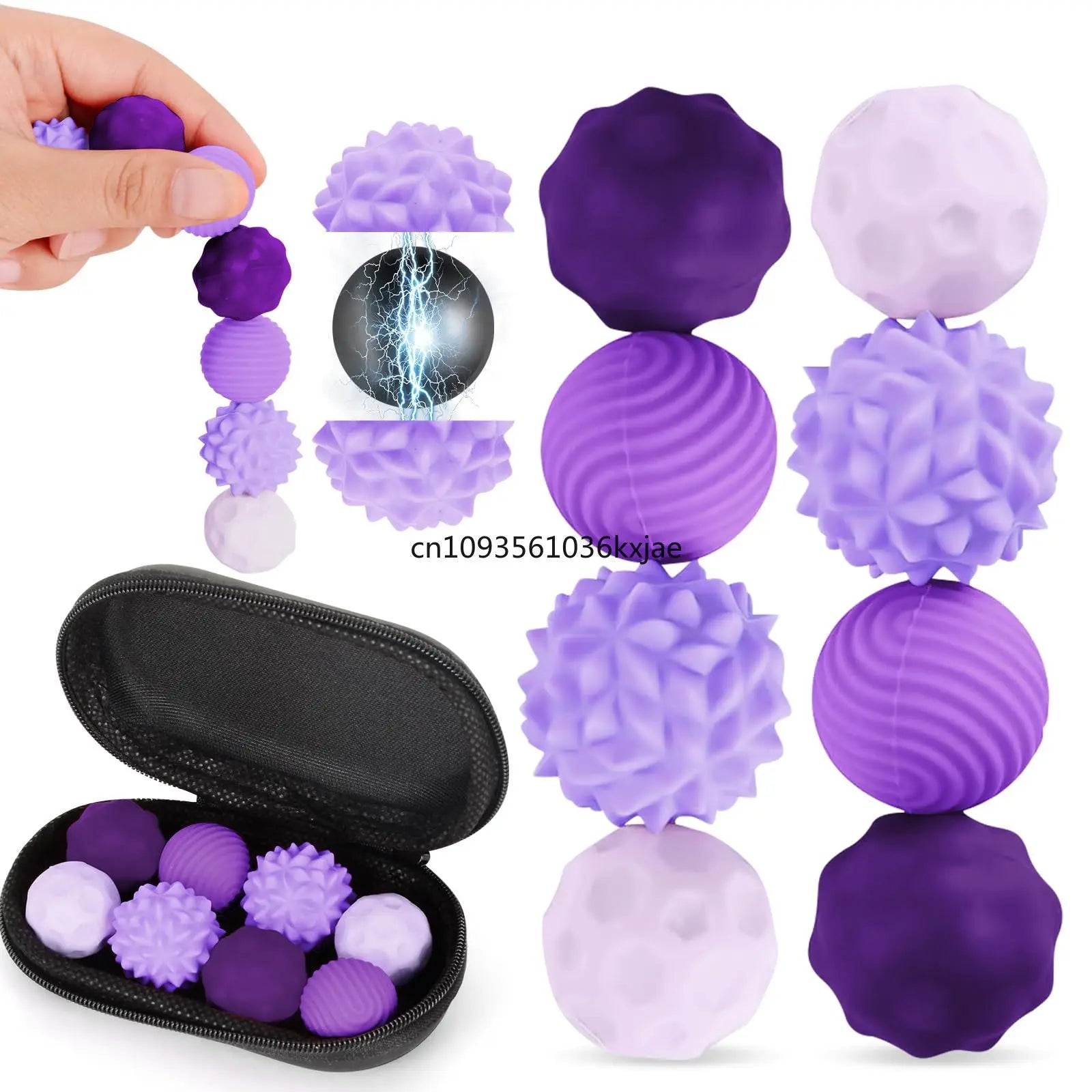 Silicone Magnetic Sensory-Calming Fidget Balls