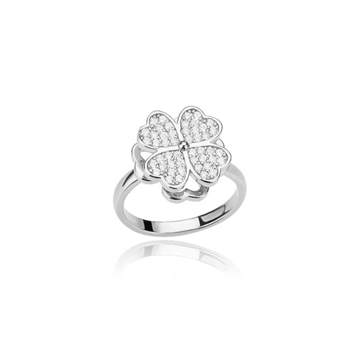 Fidget Spinner Clover Rings