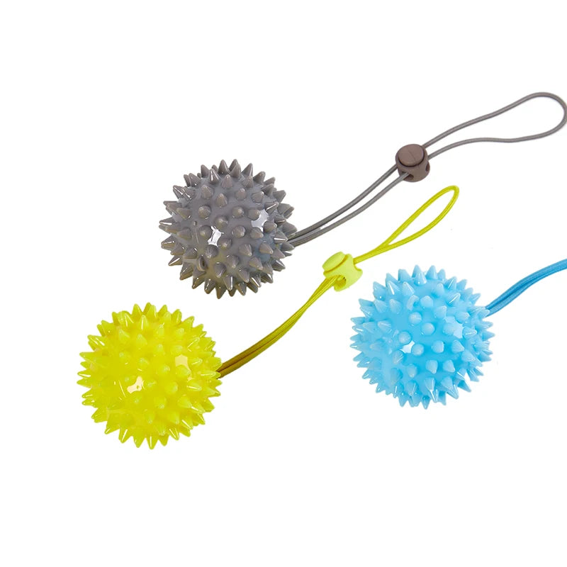 Spiky Massage Grip Ball With String