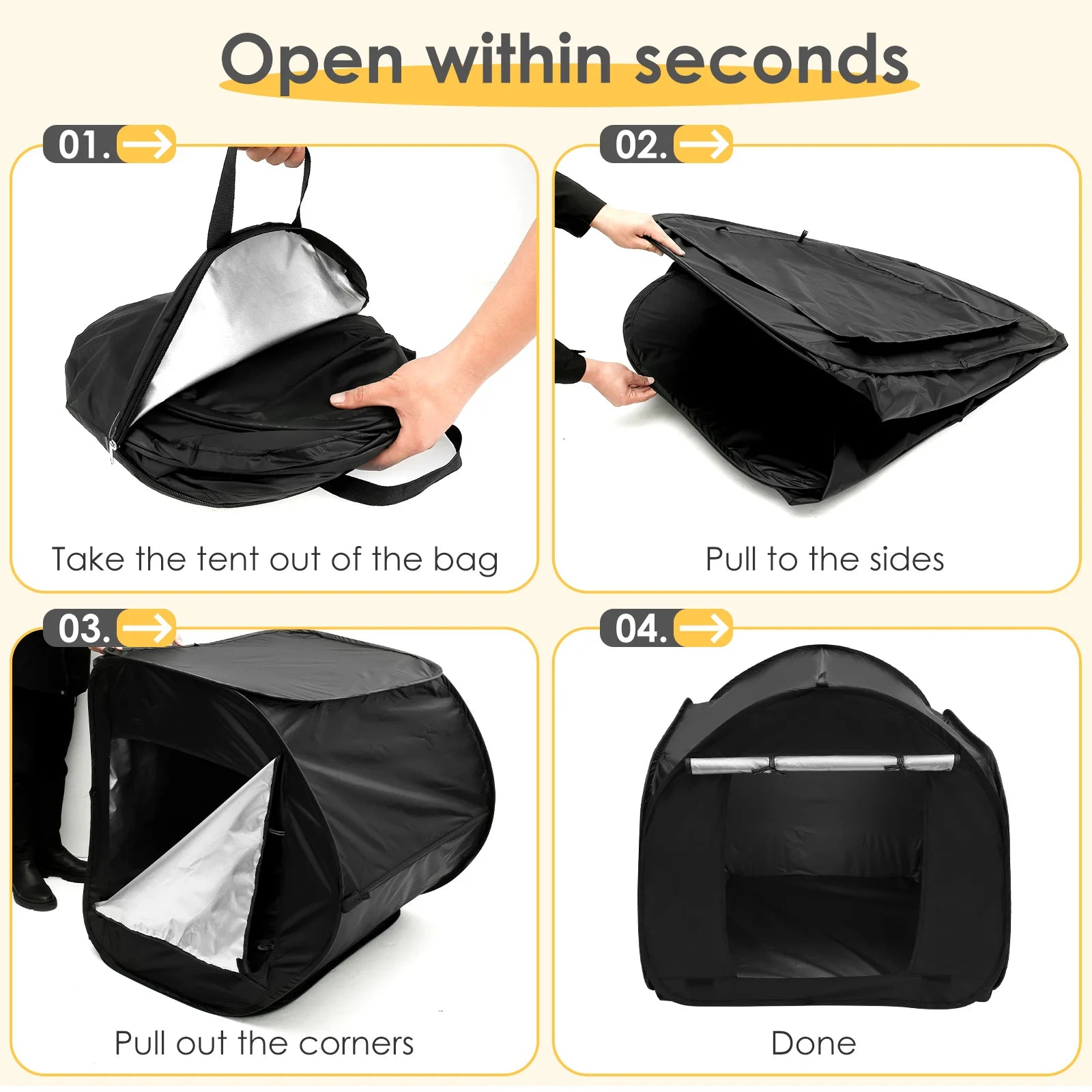 Sensory Tent - Foldable, Portable and Pop Up Tent