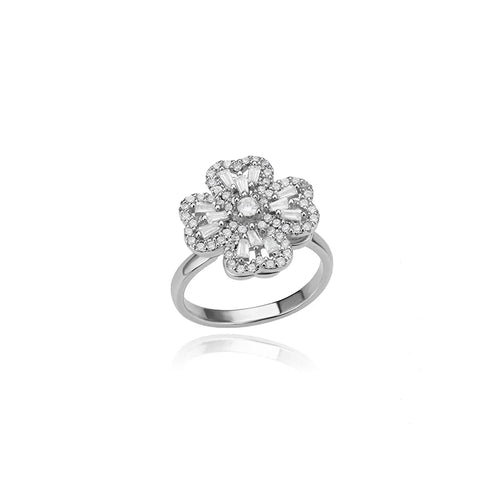 Fidget Spinner Clover Rings