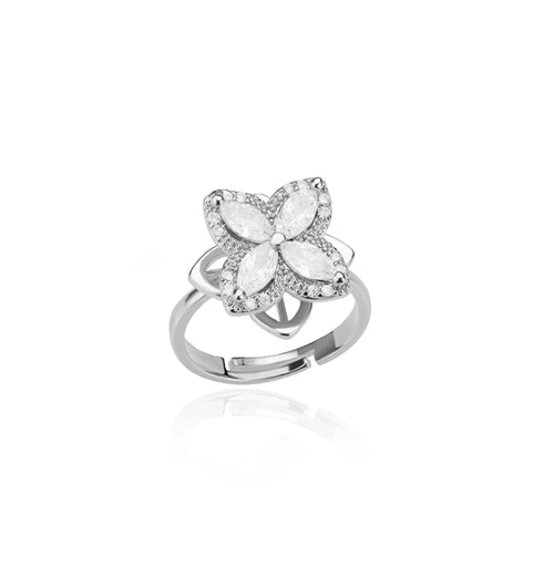 Fidget Spinner Clover Rings