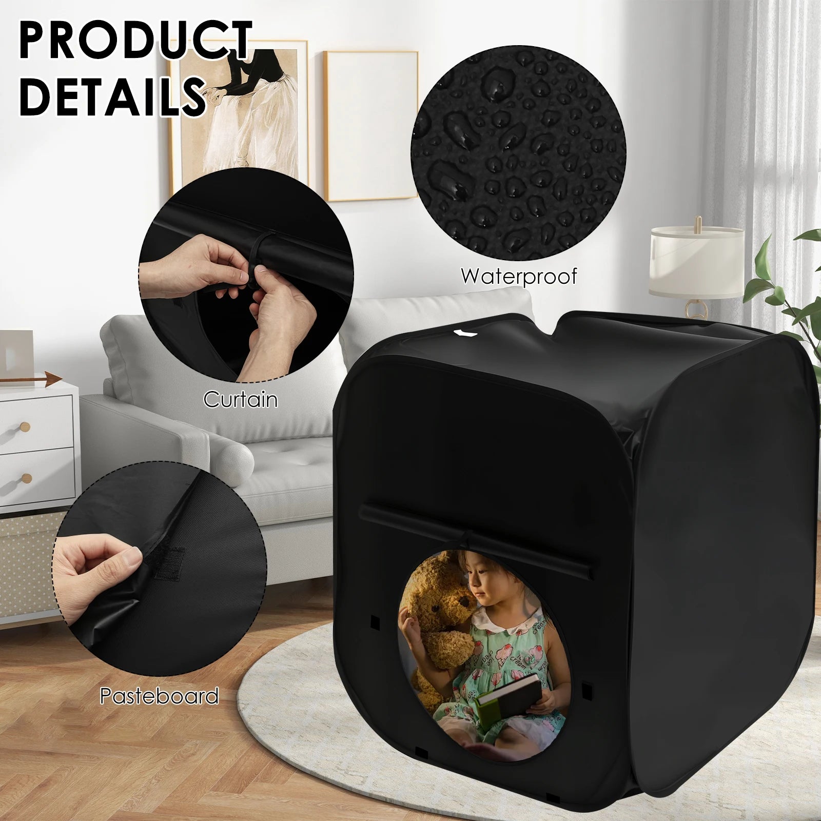 Kids Blackout Tent - Lightweight Calming Corner