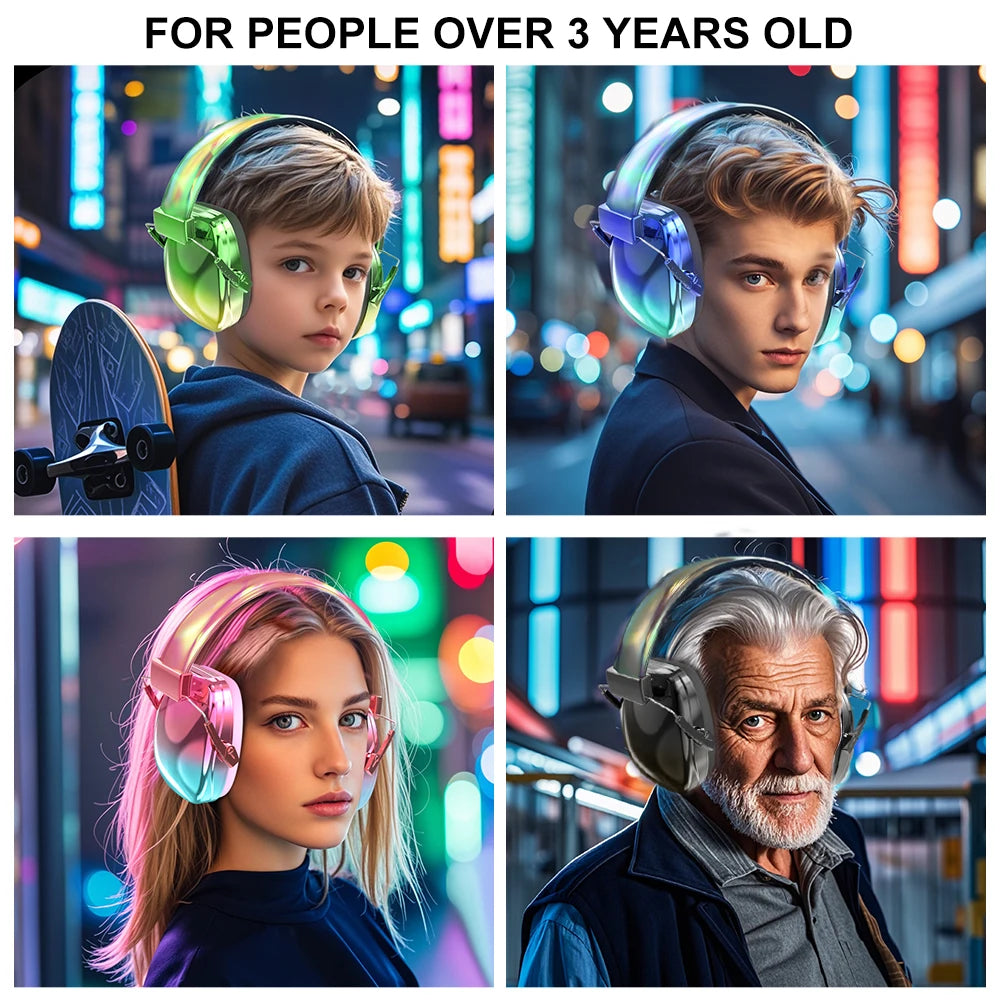 Noise Reduction Earmuffs - Kids to Adults