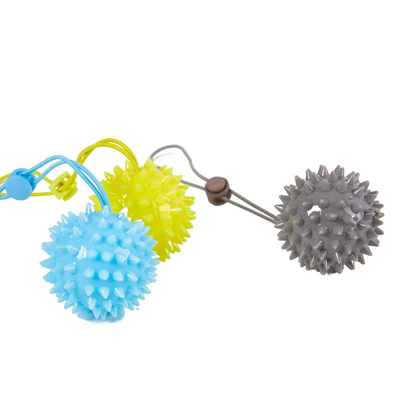 Spiky Massage Grip Ball With String